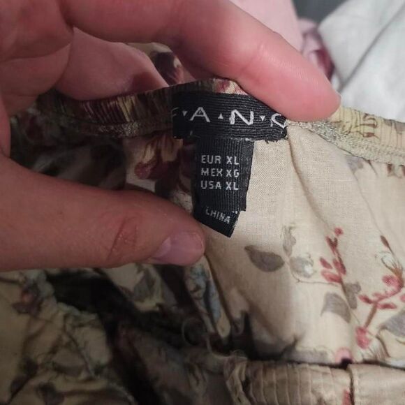 vintage y2k 2000s floral coquette whimsigoth babydoll top - Picture 6 of 6